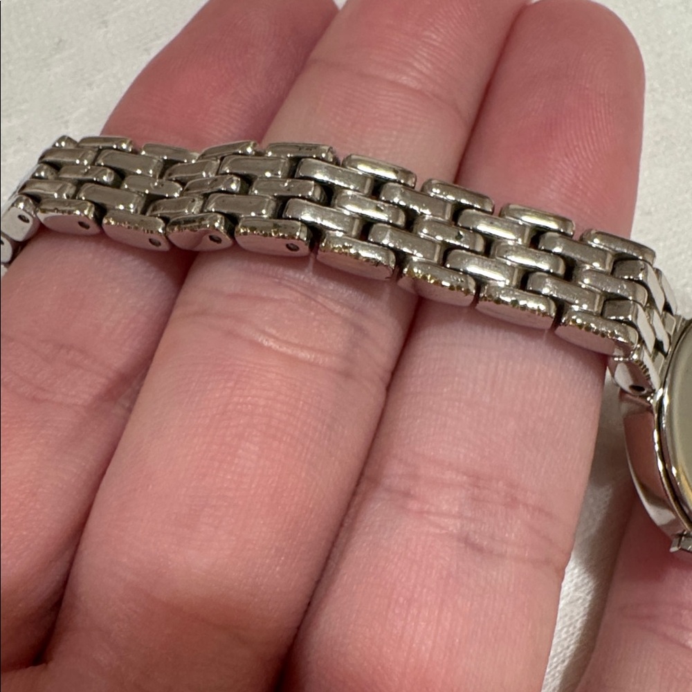 Yves Saint Laurent Black Dial Silver Women's Watch - Picture 6 of 9